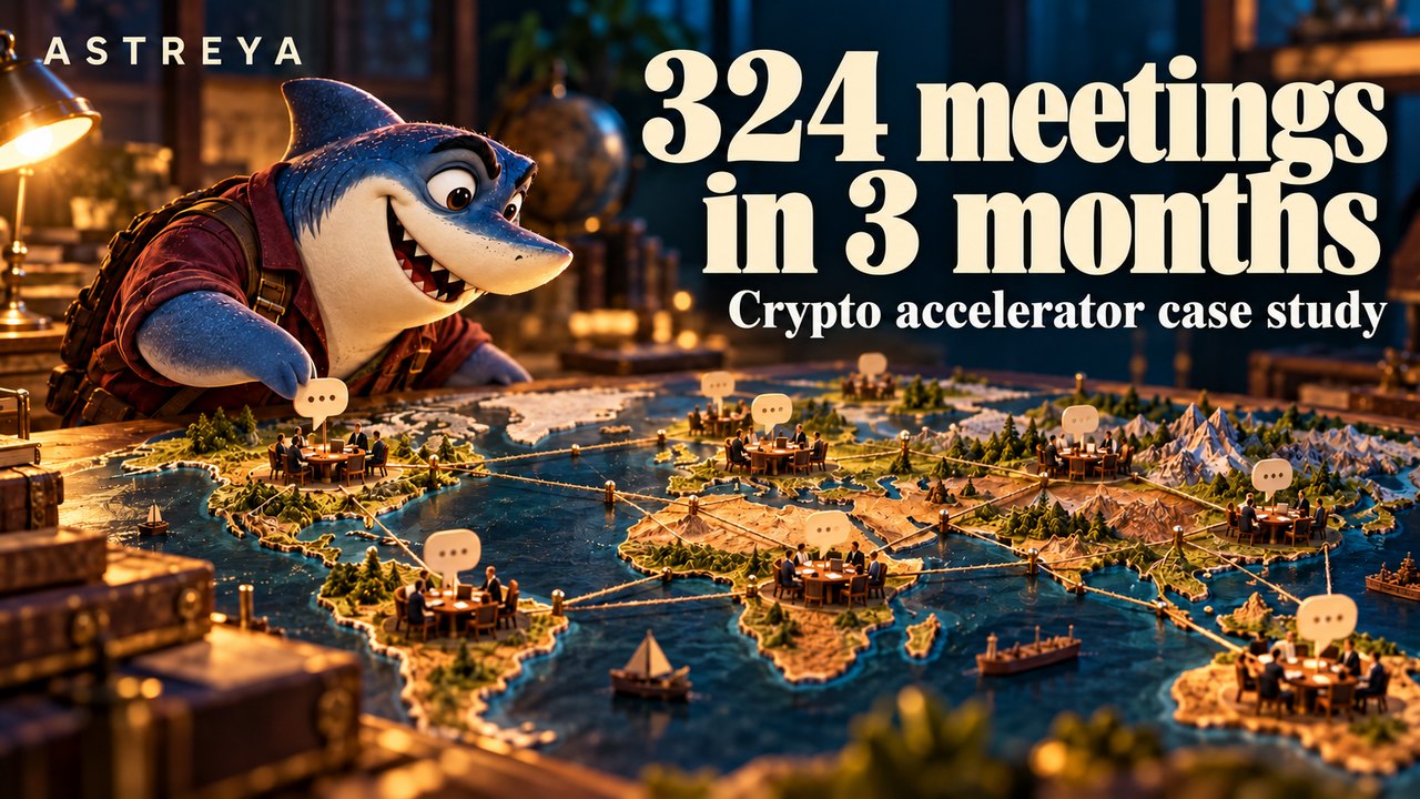 324 Meetings in Three Months for a Crypto Accelerator