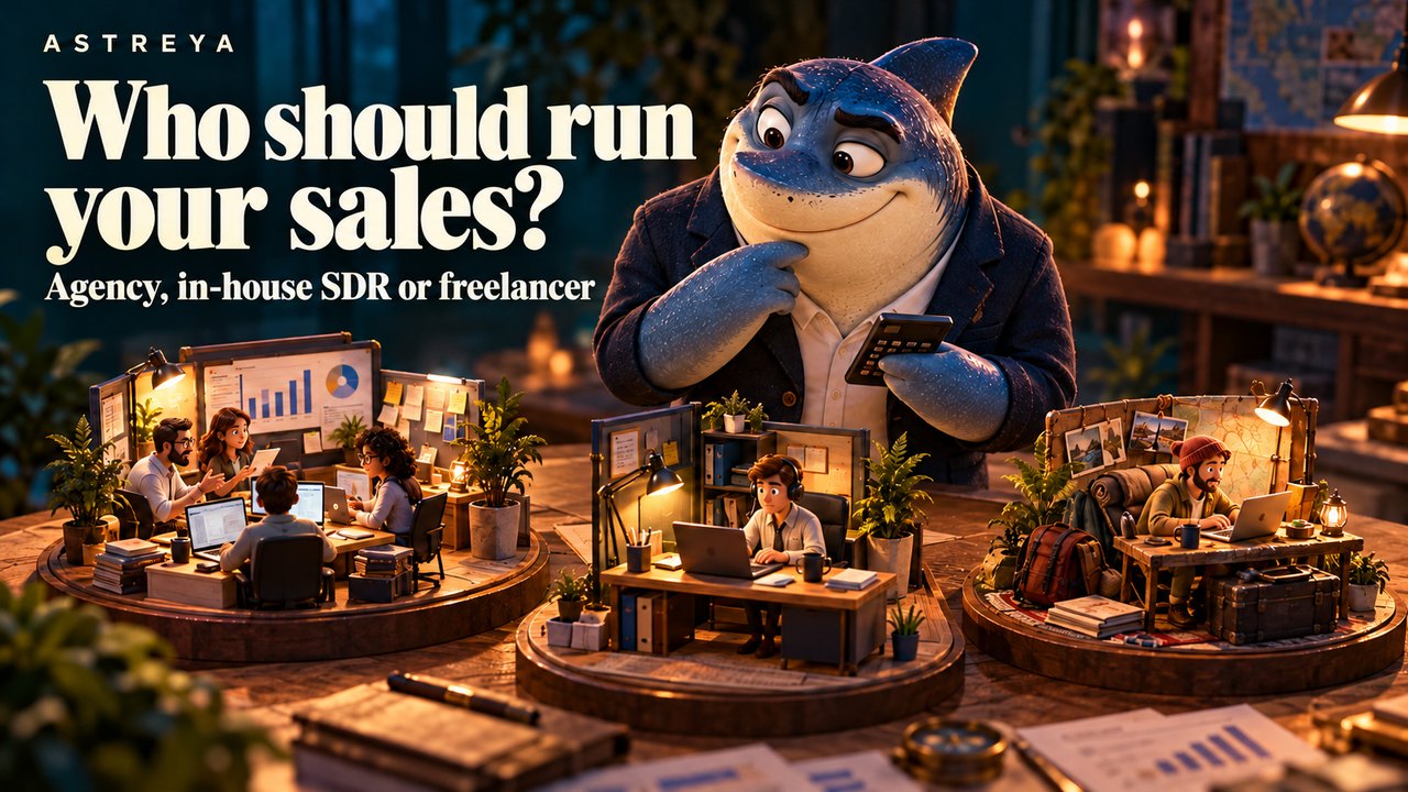 Outsourced SDR, In-House Hire or Freelancer: How to Choose